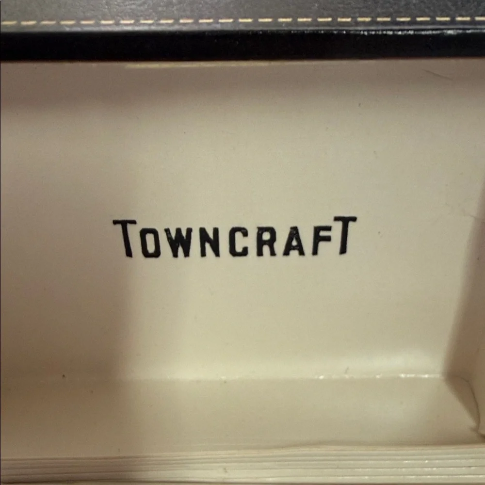 Towncraft Textured Silver Cufflinks